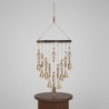 Mobile décoratif en bois en forme de cur à suspendre - Idéal pour la décoration intérieure et comme cadeau original