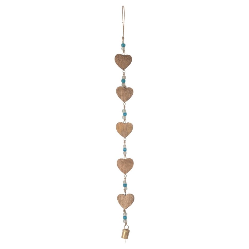 Pendentif décoratif en forme de cur de style bohème pour la maison, design unique et artisanal, idéal comme cadeau