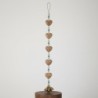 Pendentif décoratif en forme de cur de style bohème pour la maison, design unique et artisanal, idéal comme cadeau