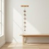 Pendentif décoratif en forme de cur de style bohème pour la maison, design unique et artisanal, idéal comme cadeau
