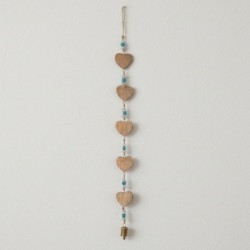 Pendentif décoratif en forme de cur de style bohème pour la maison, design unique et artisanal, idéal comme cadeau