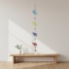 Éléphant décoratif en métal à suspendre pour la maison  Artisanat indien  Design unique  Cadeau idéal pour les amoureux