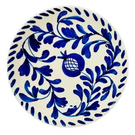 Assiette à dessert élégante en céramique pour la décoration de table, idéale pour les desserts, design moderne et polyvalent.