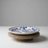 Assiette à dessert élégante en céramique pour la décoration de table, idéale pour les desserts, design moderne et polyvalent.