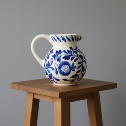 Vase décoratif bohème en céramique argentée pour le salon, décoration moderne et élégante, cadeau idéal.