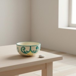 Bol décoratif en céramique pour la cuisine et la salle à manger, style bohème, idéal pour les fruits, les salades et