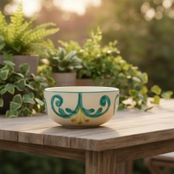 Bol décoratif en céramique pour la cuisine et la salle à manger, style bohème, idéal pour les fruits, les salades et