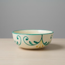 Grand bol décoratif pour table basse, design bohème, idéal pour les fruits ou les salades, décoration moderne