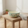 Grand bol décoratif pour table basse, design bohème, idéal pour les fruits ou les salades, décoration moderne