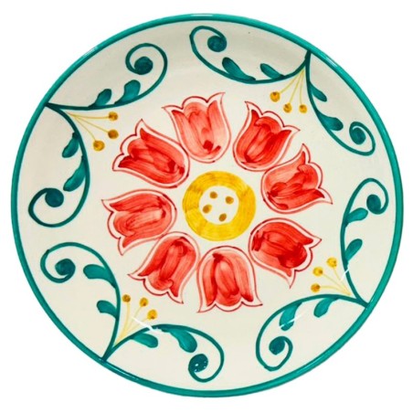 Assiette à dessert élégante en céramique pour la décoration de table, idéale pour les desserts, design moderne et polyvalent.