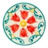 Assiette plate en céramique - Idéale pour un usage quotidien et les occasions spéciales - Design élégant et durable