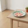 Assiette plate en céramique - Idéale pour un usage quotidien et les occasions spéciales - Design élégant et durable