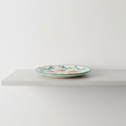 Assiette plate en céramique - Idéale pour un usage quotidien et les occasions spéciales - Design élégant et durable