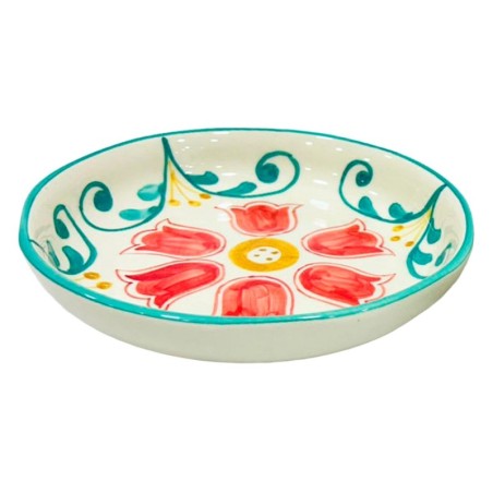 Assiette creuse en céramique au design bohème, vaisselle moderne et élégante, idéale pour les soupes et les pâtes,