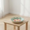 Assiette creuse en céramique au design bohème, vaisselle moderne et élégante, idéale pour les soupes et les pâtes,