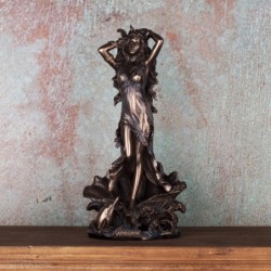 Déesse Aphrodite Coming Out Sea Bronze Figures Collection Classique