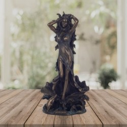 Déesse Aphrodite Coming Out Sea Bronze Figures Collection Classique