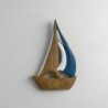 Voilier décoratif en bois pour la maison - Maquette nautique de collection - Idéal comme cadeau et décoration nautique