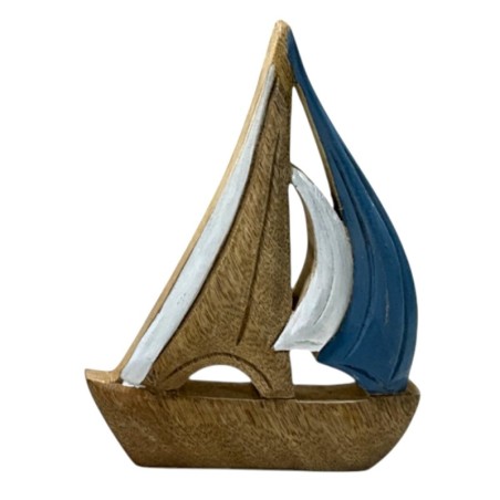 Voilier décoratif en bois pour la maison et le bureau  Modèle de style nautique  Cadeau idéal pour les amoureux de la mer
