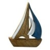 Voilier décoratif en bois pour la maison et le bureau  Modèle de style nautique  Cadeau idéal pour les amoureux de la mer