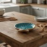 Grand plateau décoratif en coquillages pour la cuisine, organiseur polyvalent, idéal pour une décoration nautique,