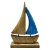 Maquette de bateau décorative en bois pour la maison et le bureau, cadeau idéal, design nautique, accessoire nautique,