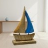 Maquette de bateau décorative en bois pour la maison et le bureau, cadeau idéal, design nautique, accessoire nautique,