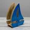 Porte-serviettes décoratif en forme de bateau pour cuisine et salle à manger, design original en bois, accessoire de