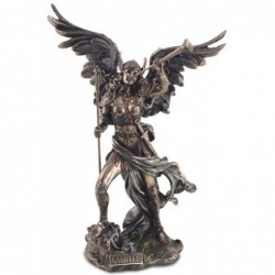 Archange Gabriel Figure avec Trompette Bronze Figures Collection Classique