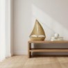 Maquette de bateau décorative en bois, faite main, au design nautique, idéale pour la décoration intérieure, idéale