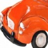 Retro Car Orange Wall Wall Ornement Plaques Métalliques Collection Vintage