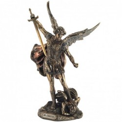 Saint Michel Archange Figure Bronze Figures Collection Classique