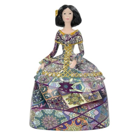 Figurine décorative Pop Art Menina, sculpture moderne en résine, uvre d'art multicolore pour la maison et le bureau,