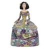 Figurine décorative Pop Art Menina, sculpture moderne en résine, uvre d'art multicolore pour la maison et le bureau,