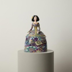 Figurine décorative Pop Art Menina, sculpture moderne en résine, uvre d'art multicolore pour la maison et le bureau,