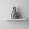 Figurine décorative Pop Art Menina, sculpture moderne en résine, uvre d'art multicolore pour la maison et le bureau,