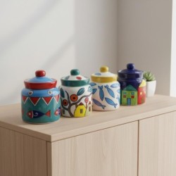 Sucrier décoratif en céramique, design élégant pour la cuisine, idéal pour le café, le thé et bien plus encore, style