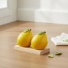 Salière et poivrière en céramique motif citron, décoration de cuisine originale, cadeau créatif, accessoire de table moderne