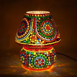 Lampe de table arabe | Lampe Marocaine, Multicolore