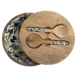 Bol à olives avec petit couvercle, design élégant pour servir des apéritifs, accessoire de cuisine décoratif.