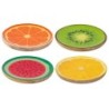 Assiette à fruits décorative multicolore - Design exclusif - Idéale pour la décoration intérieure et les cadeaux