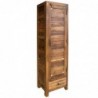 Meuble haut de salon | Armoire étroite 185 x 38 x 50 cm Bois