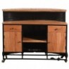 Meuble bar | Porte-bouteilles en bois Bus Design 115x55x155 cm