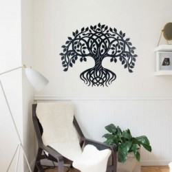 Arbre Ornement Mural Applique Métallique Ornement Mural Collection Ethnique Modèle C