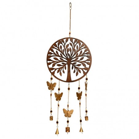 Pendentif Arbre de Vie Marron en Métal Pendentif 68 * 3 * 26cm