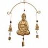 Pendentif Bouddha doré en métal 68 * 3 * 39cm Pendentif