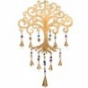 Pendentif arbre de vie en métal doré 72 * 3 * 32cm pendentif