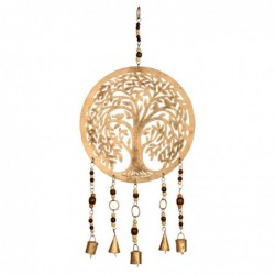 Pendentif Arbre de Vie en Métal Or 57*3*26cm Pendentif