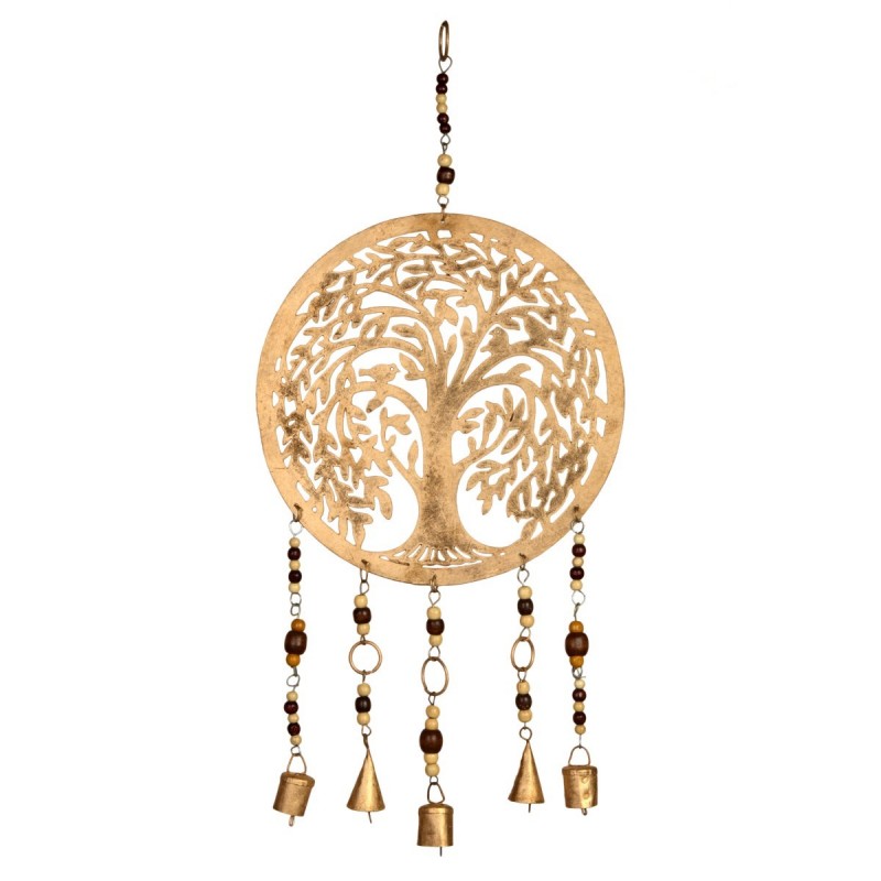 Pendentif Arbre de Vie en Métal Or 57*3*26cm Pendentif