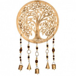 Pendentif Arbre de Vie en Métal Or 57*3*26cm Pendentif